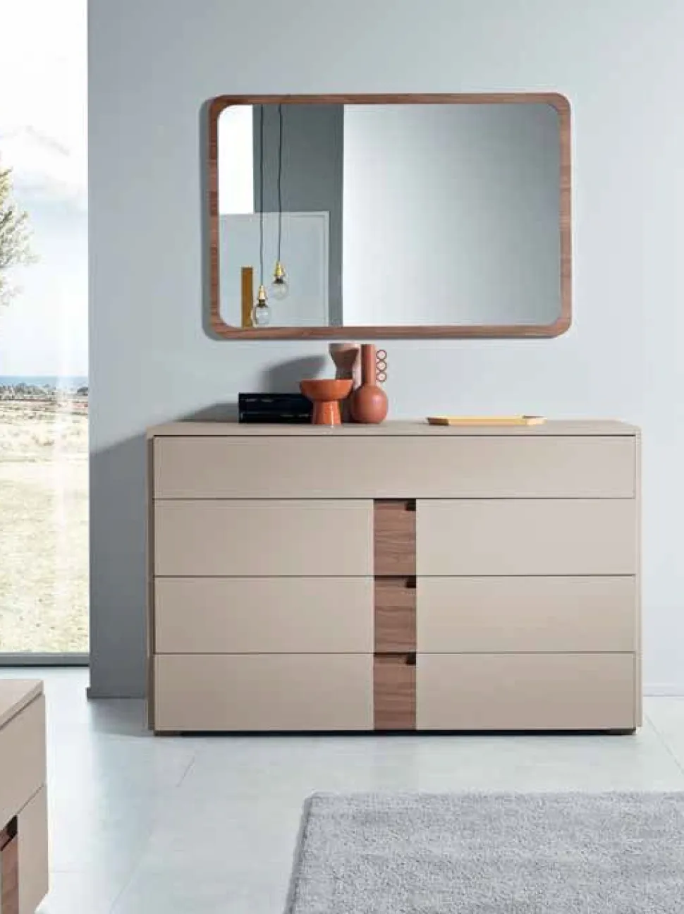 Cassettiera 3 cassetti Gunter linea Domino disponibile in vari colori