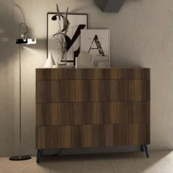 Cassettiera con 4 cassetti modello Kim Linea Lotto disponibile in 16 colori