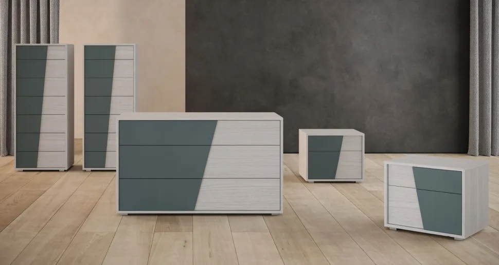 Cassettiera Diagonal a 7 cassetti linea New Season