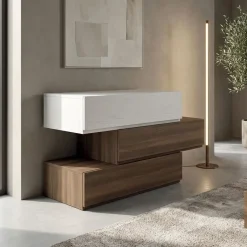 Cassettiera Gea a 3 cassetti linea Alba Notte