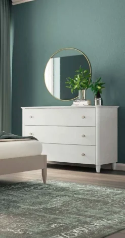 Cassettiera Itaca tre cassetti linea Ginevra disponibile in vari colori