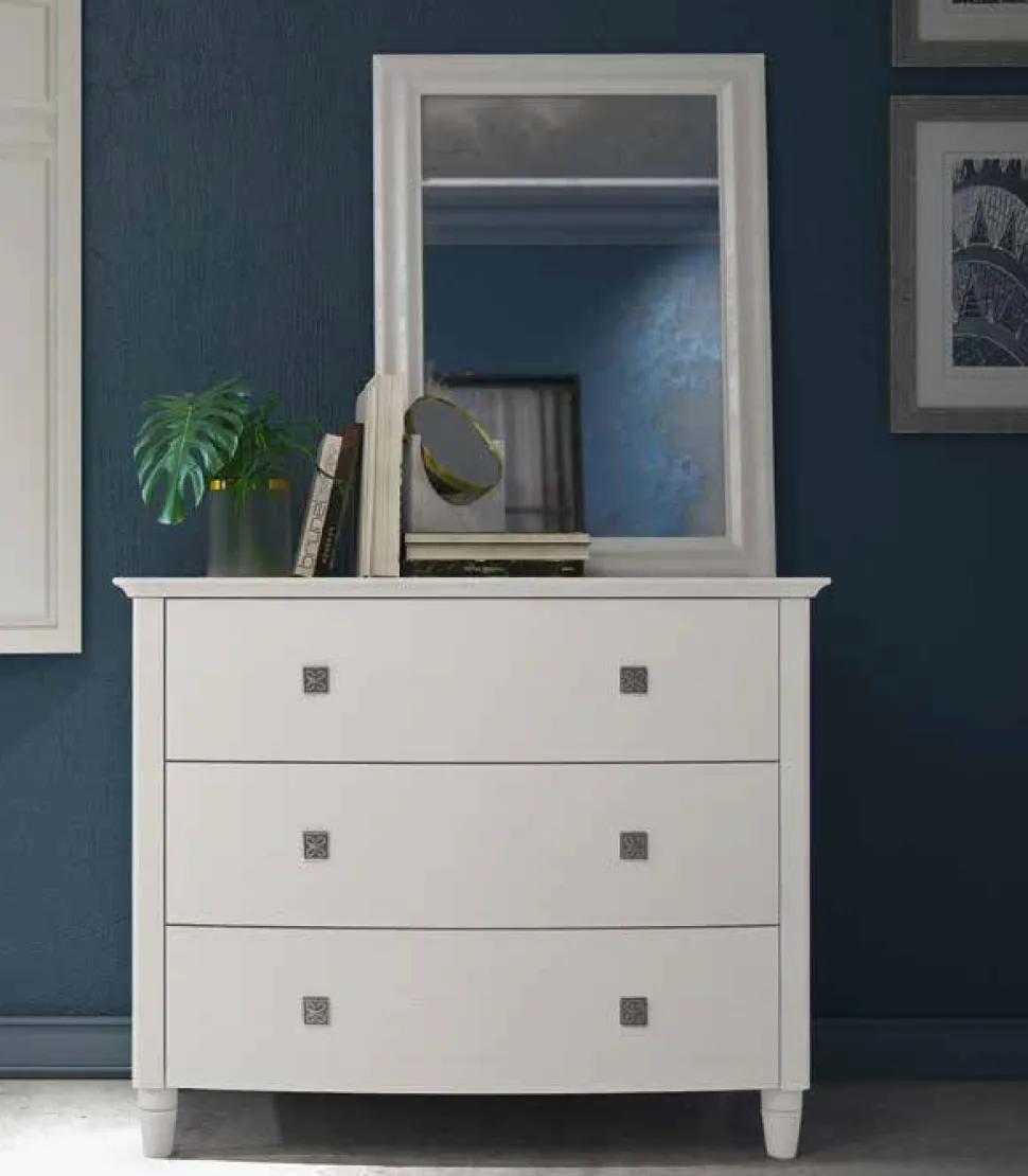 Cassettiera Itaca tre cassetti linea Ginevra disponibile in vari colori