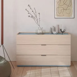 Cassettiera Laos con 3 cassetti Linea Lotto disponibile in 20 colori