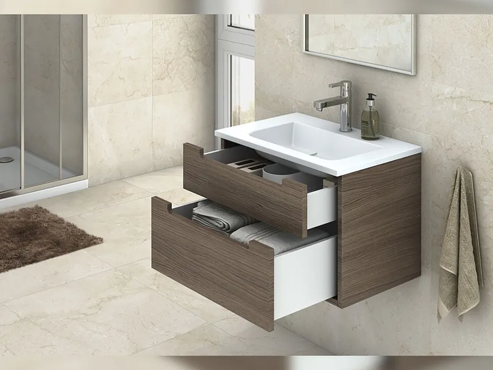 Cassetto esterno Concept 30kg, altezza 138mm, profondità 300mm, Acciaio, Verniciato bianco o antracite