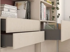 Cassetto esterno Vertex 40kg altezza 131mm, profondità 450mm, Acciaio, Grigio antracite