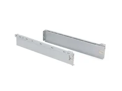 Cassetto per cucina e bagno Ultrabox, altezza 86 mm, Acciaio, Verniciato alluminio