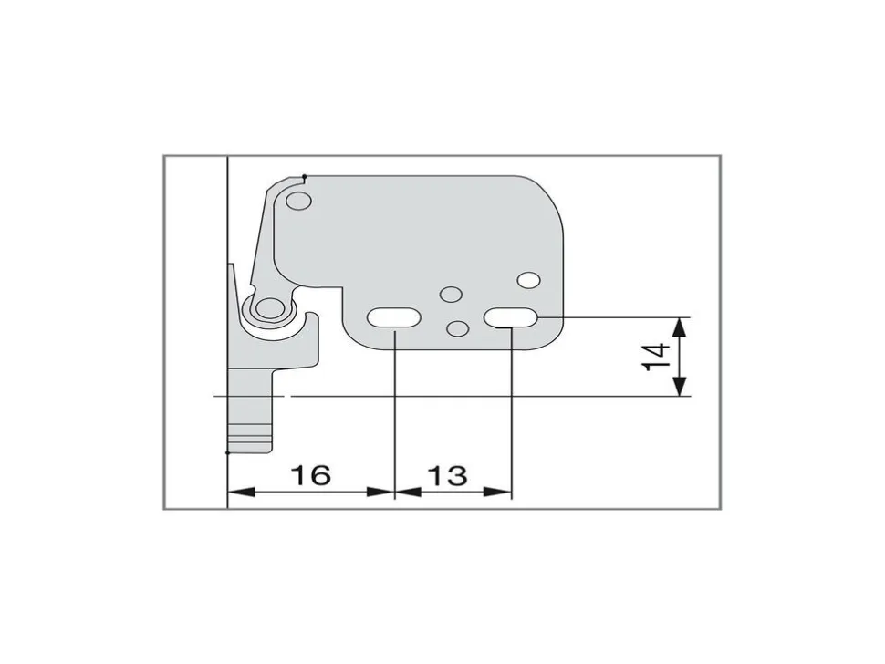 Chiusure a cricchetto Fast Latch, Acciaio e Tecnoplastica, Bianco