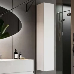 Colonna bagno sospesa Agata finitura Bianco Lucido