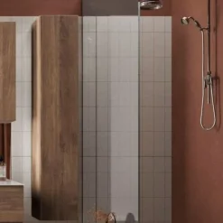 Colonna bagno sospesa Oregon finitura Rovere Mercure