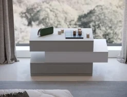 Comò Equal 3 cassetti Linea New Season finitura Bianco Frassino
