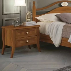 Comodino Alaska due cassetti linea Ginevra disponibile in vari colori