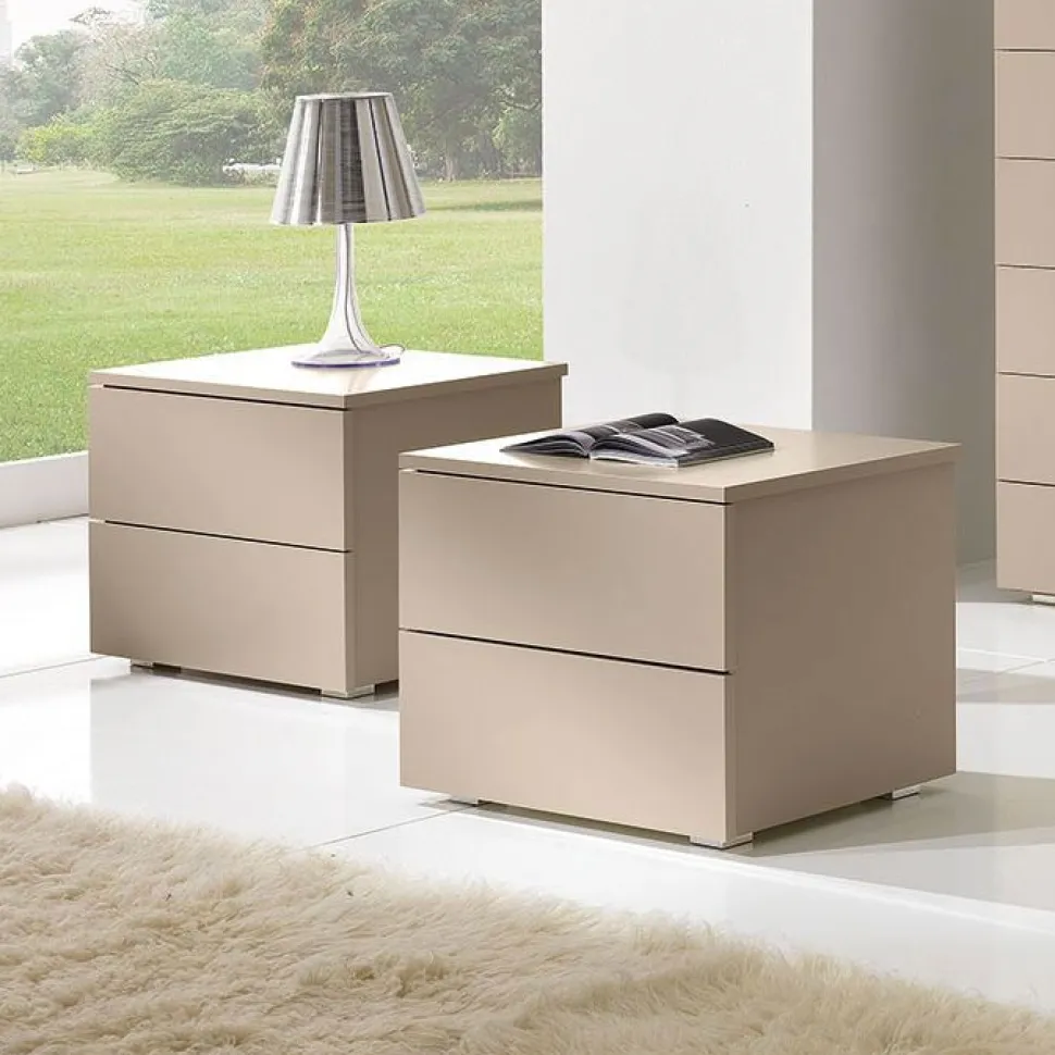 Comodino April a 2 cassetti Linea New Season