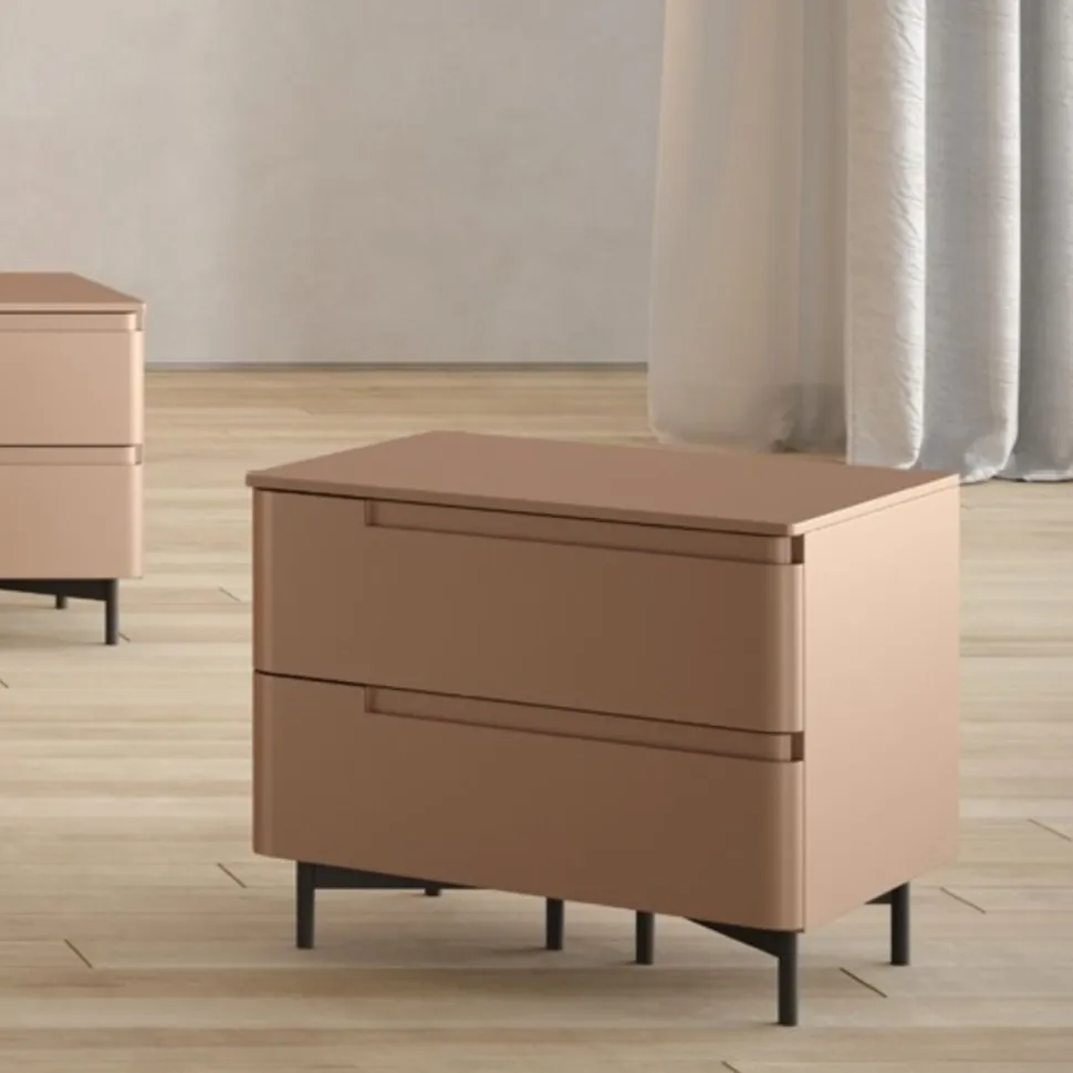 Comodino Aura a 2 cassetti Linea New Season