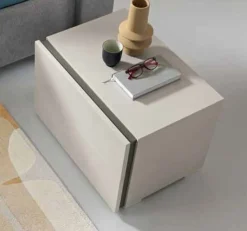 Comodino 2 cassetti Lady linea Domino disponibile in vari colori