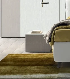 Comodino con 2 cassetti modello Kim Linea Lotto disponibile in 16 colori