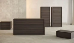 Comodino Field a 2 cassetti Linea New Season MONTATO
