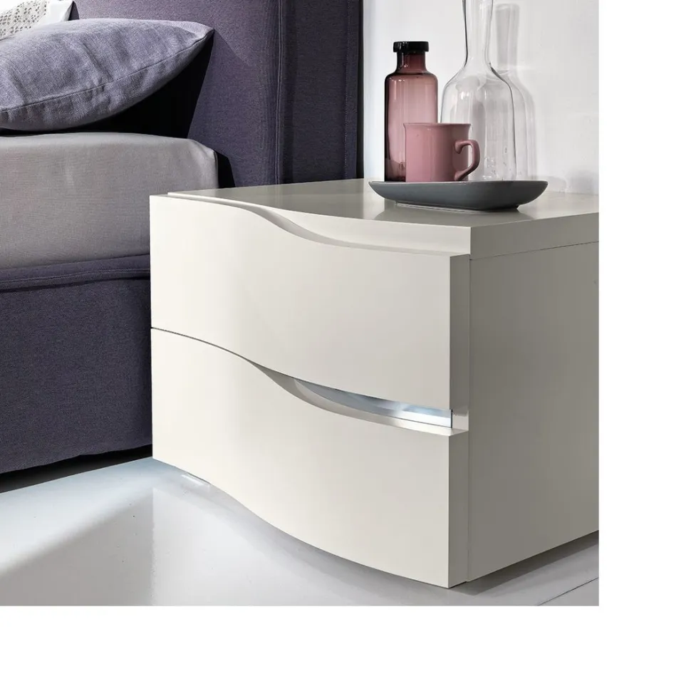 Comodino January a 2 cassetti Linea New Season
