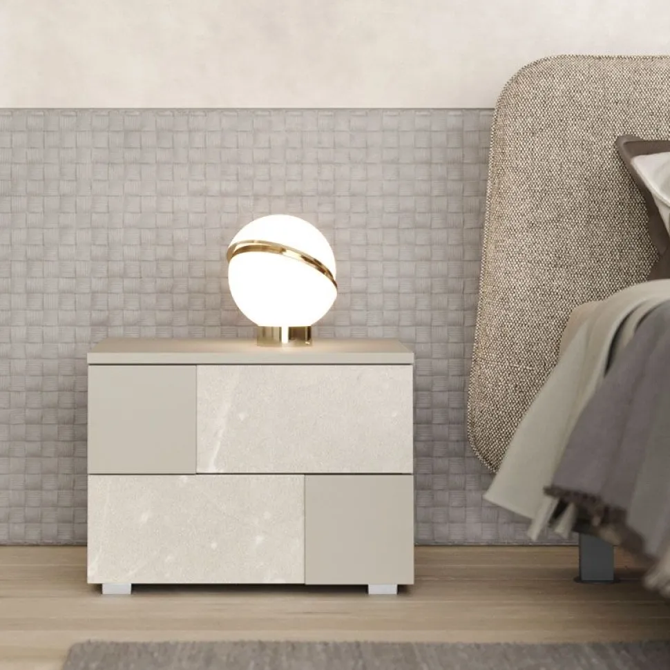 Comodino June a 2 cassetti Linea New Season