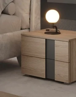 Comodino Madison a 2 cassetti Linea New Season