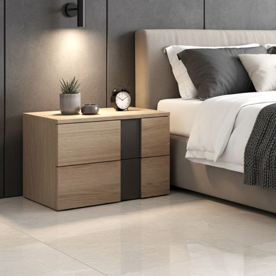Comodino Madison a 2 cassetti Linea New Season