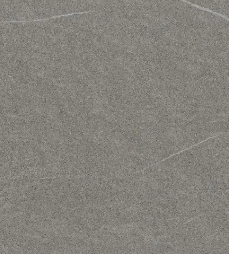 Comodino moderno 2 cassetti Bianco Frassino e Grigio con maniglia diagonale in MDF integrata nel frontale