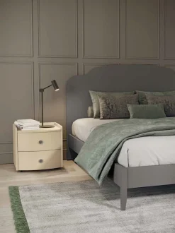 Comodino Pack due cassetti linea Ginevra disponibile in vari colori