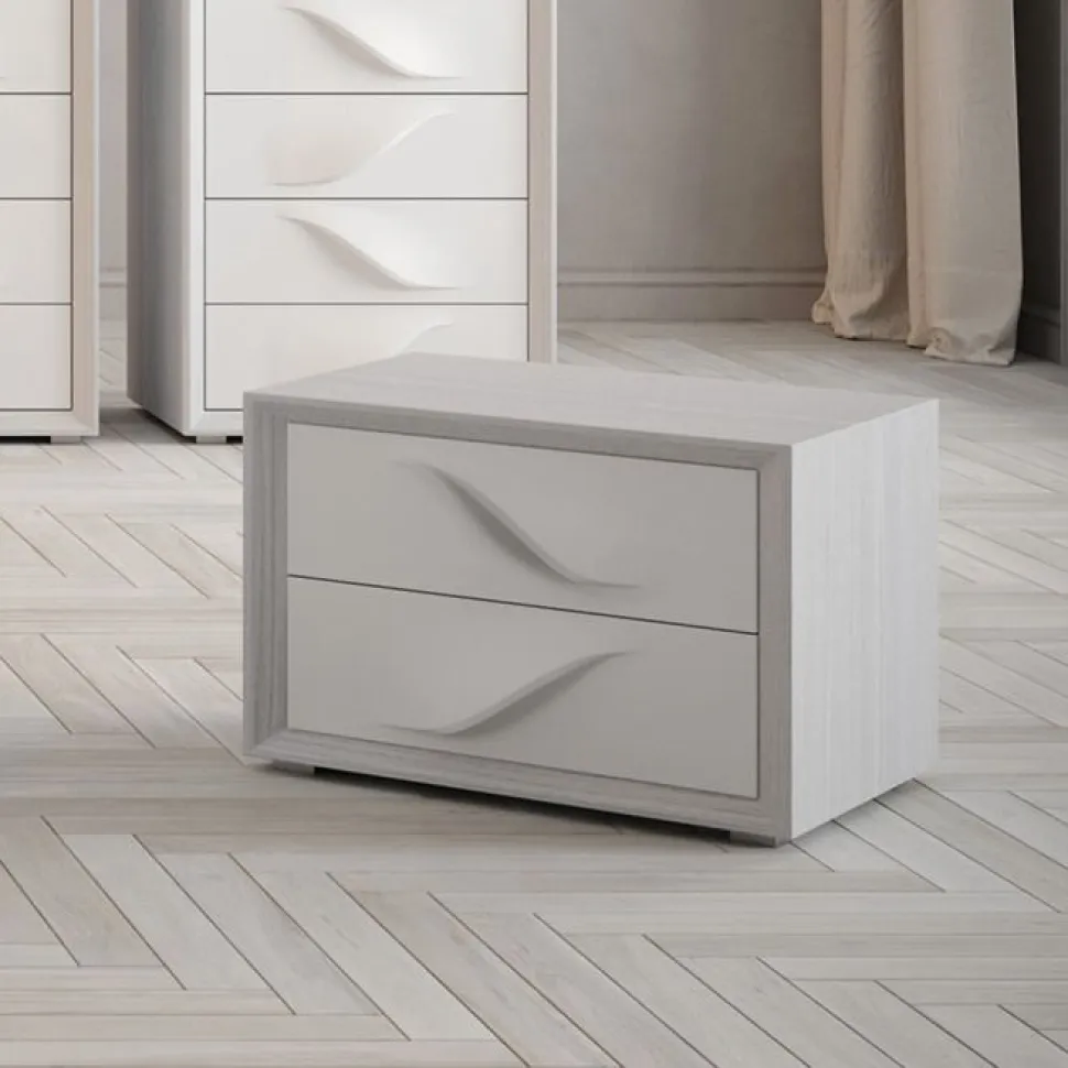 Comodino Scratch a 2 cassetti Linea New Season