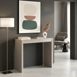 Consolle allungabile colore Duna modello Magic laccato lucido o opaco 3 mt