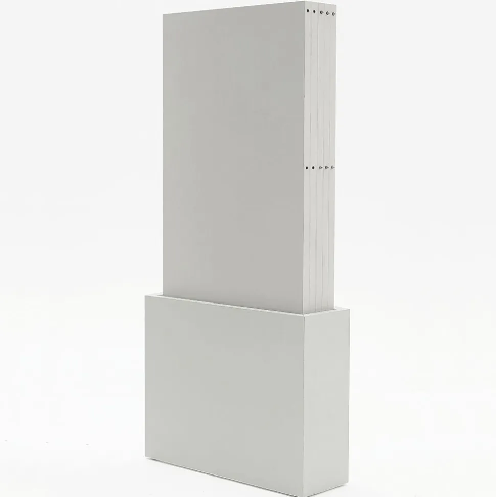 Consolle allungabile Nobilitato folding in Rovere modello Logika