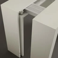Consolle allungabile Nobilitato folding in Rovere modello Logika