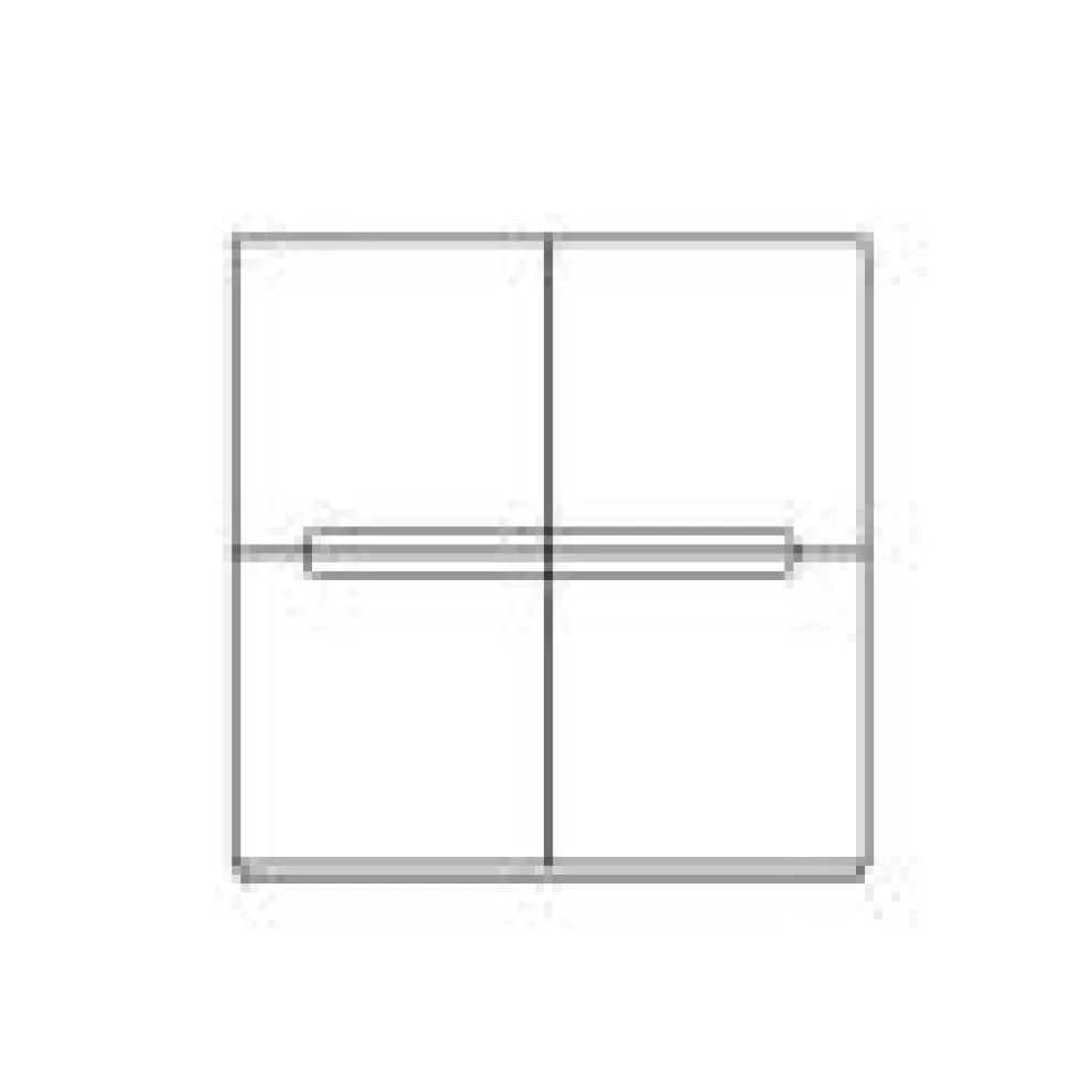 Credenza 4 ante con maniglia a incasso Montgomery linea Nais disponibile in vari colori