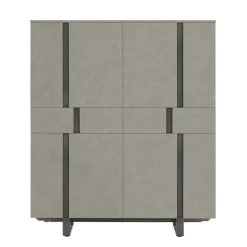 Credenza 4 ante e 2 cassetti Athena linea Nais disponibile in vari colori