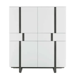 Credenza 4 ante e 2 cassetti Athena linea Nais disponibile in vari colori