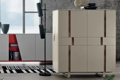 Credenza 4 ante e 2 cassetti Athena linea Nais disponibile in vari colori
