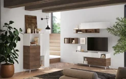 Credenza 2 ante linea Odessa disponibile in 4 colori
