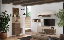 Credenza 2 ante linea Odessa disponibile in 4 colori