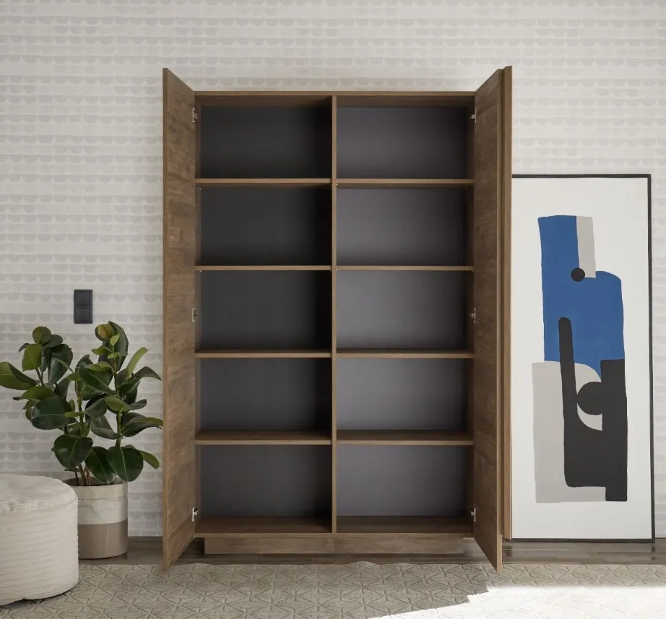 Credenza 2 ante linea Sax in finitura Rovere Mercure