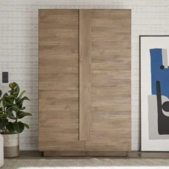 Credenza 2 ante linea Sax in finitura Rovere Mercure