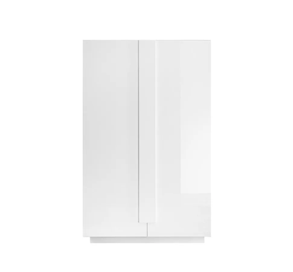 Credenza 2 ante linea Sax in finitura Bianco Lucido