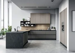 Cucina Angolare moderna Ratio Frame modulare