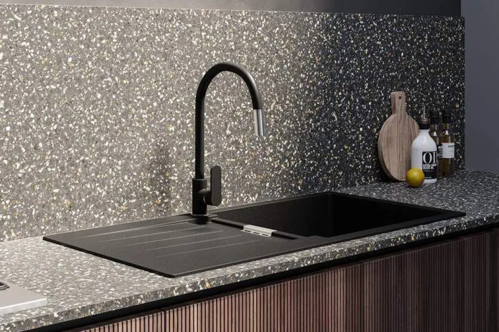 Cucina Angolare moderna Trend Frame modulare