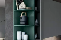 Cucina Angolare moderna Trilo Open modulare