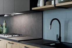 Cucina Angolare moderna Trilo Open modulare
