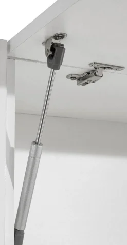Cucina completa con isola moderna con maniglie a incasso in allumino Selene in finitura Antracite Opaco e Ardesia