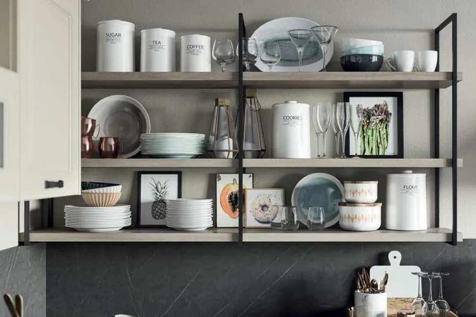 Cucina Contemporanea Lola City ad angolo