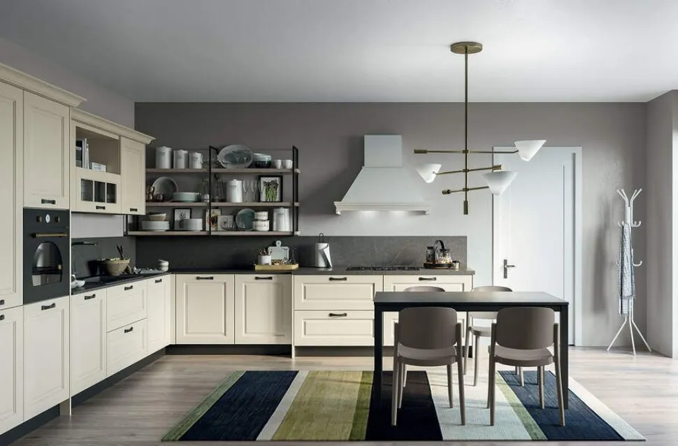 Cucina Contemporanea Lola City ad angolo