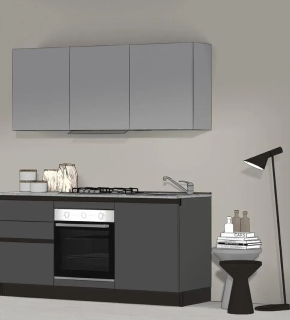 Cucina Lineare 180cm