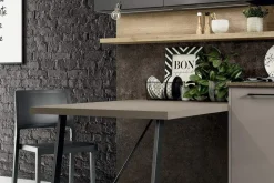 Cucina Lineare moderna Vela Frame modulare