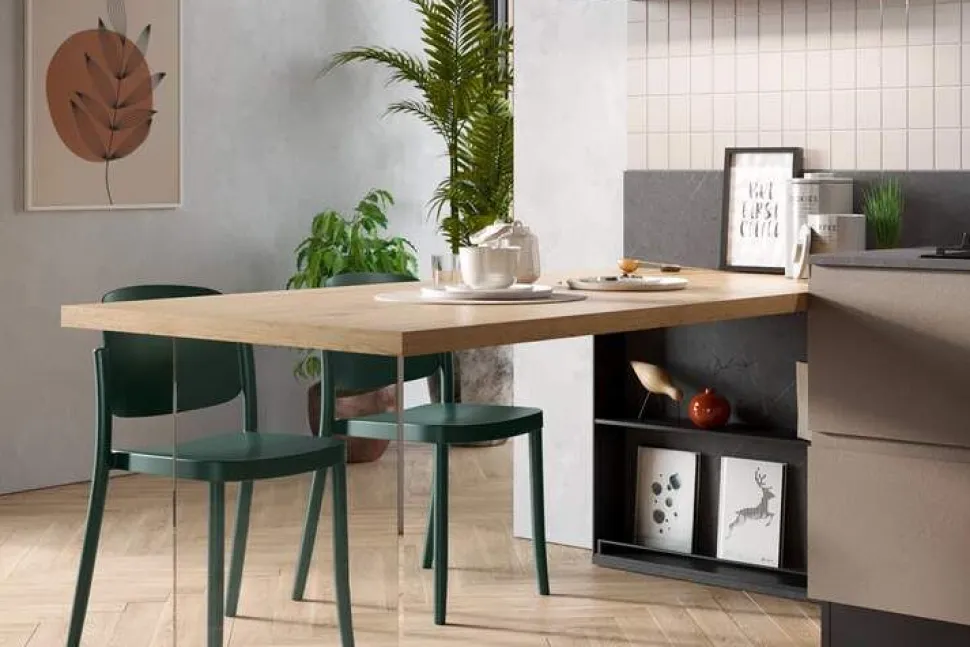Cucina Moderna Adele Motus ad angolo modulare