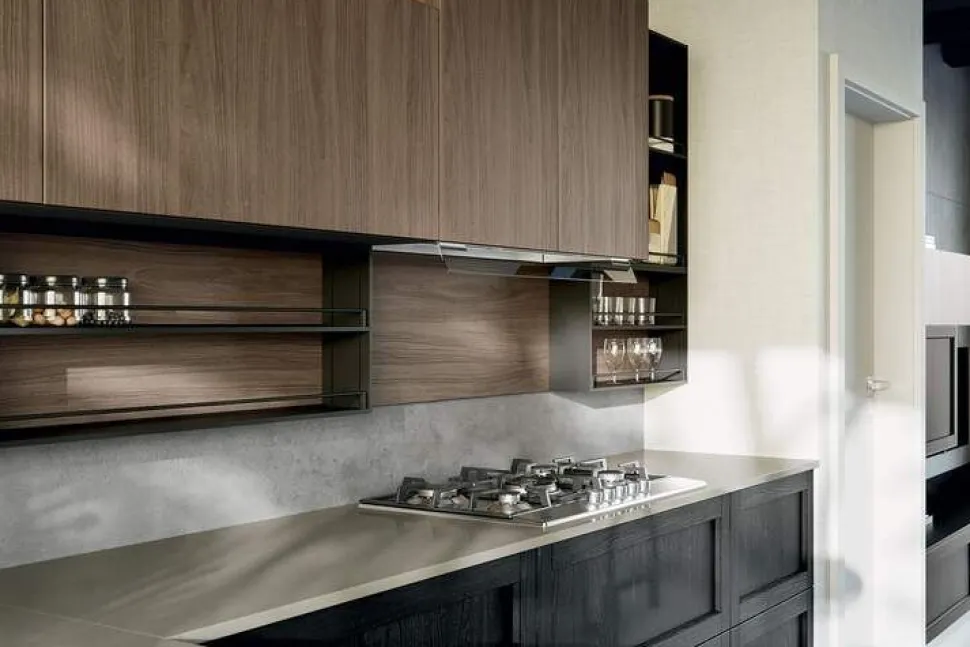 Cucina Moderna Angolare Natural Jey modulare